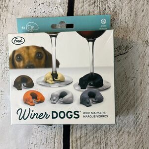 Dacshunds Winer Dogs Wine Markers | Set of 6 | New